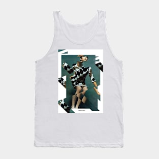 vintage retro collage Tank Top